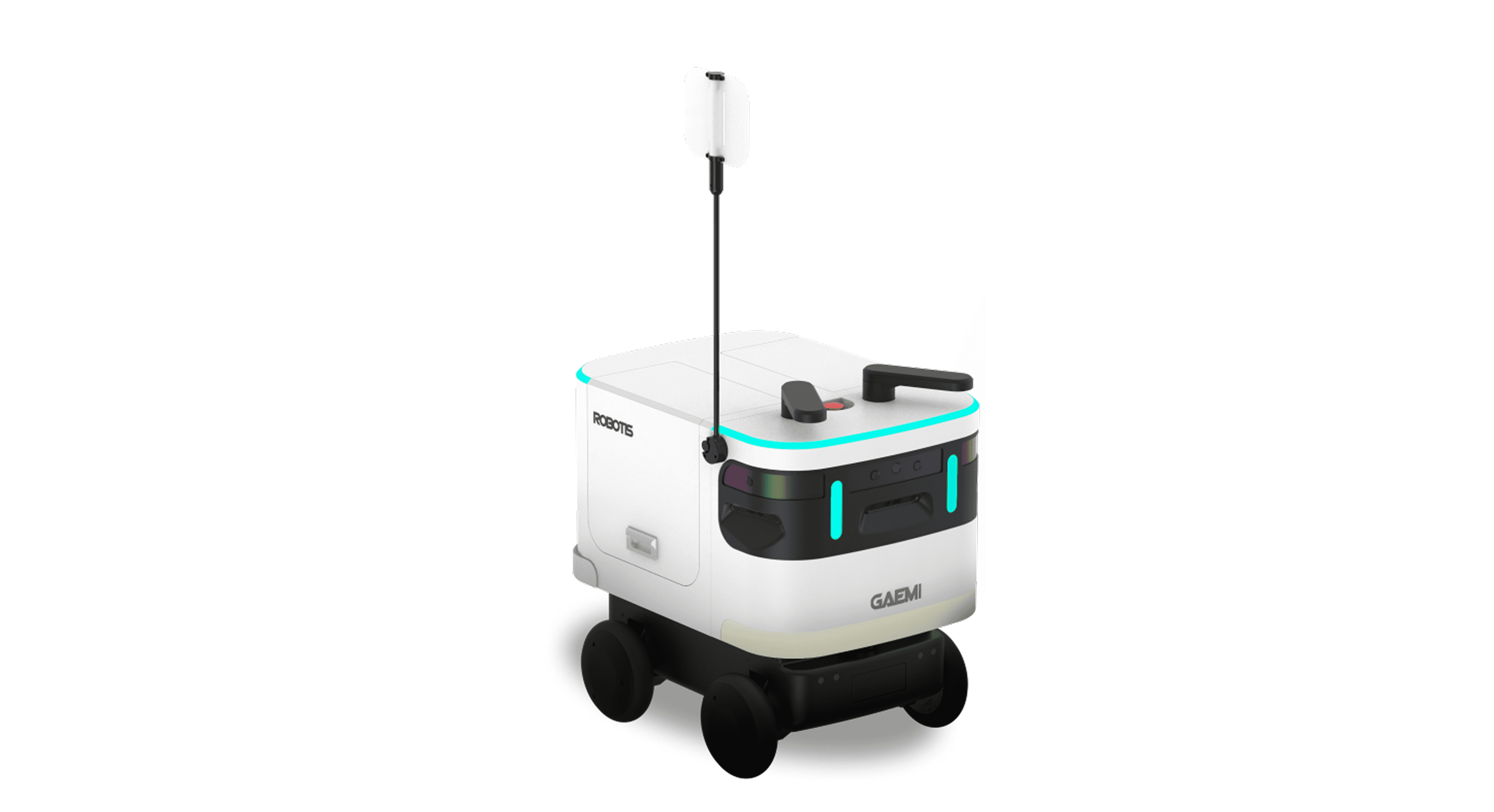 ROBOTIS Outdoor Delivery Service Robot GEAMI