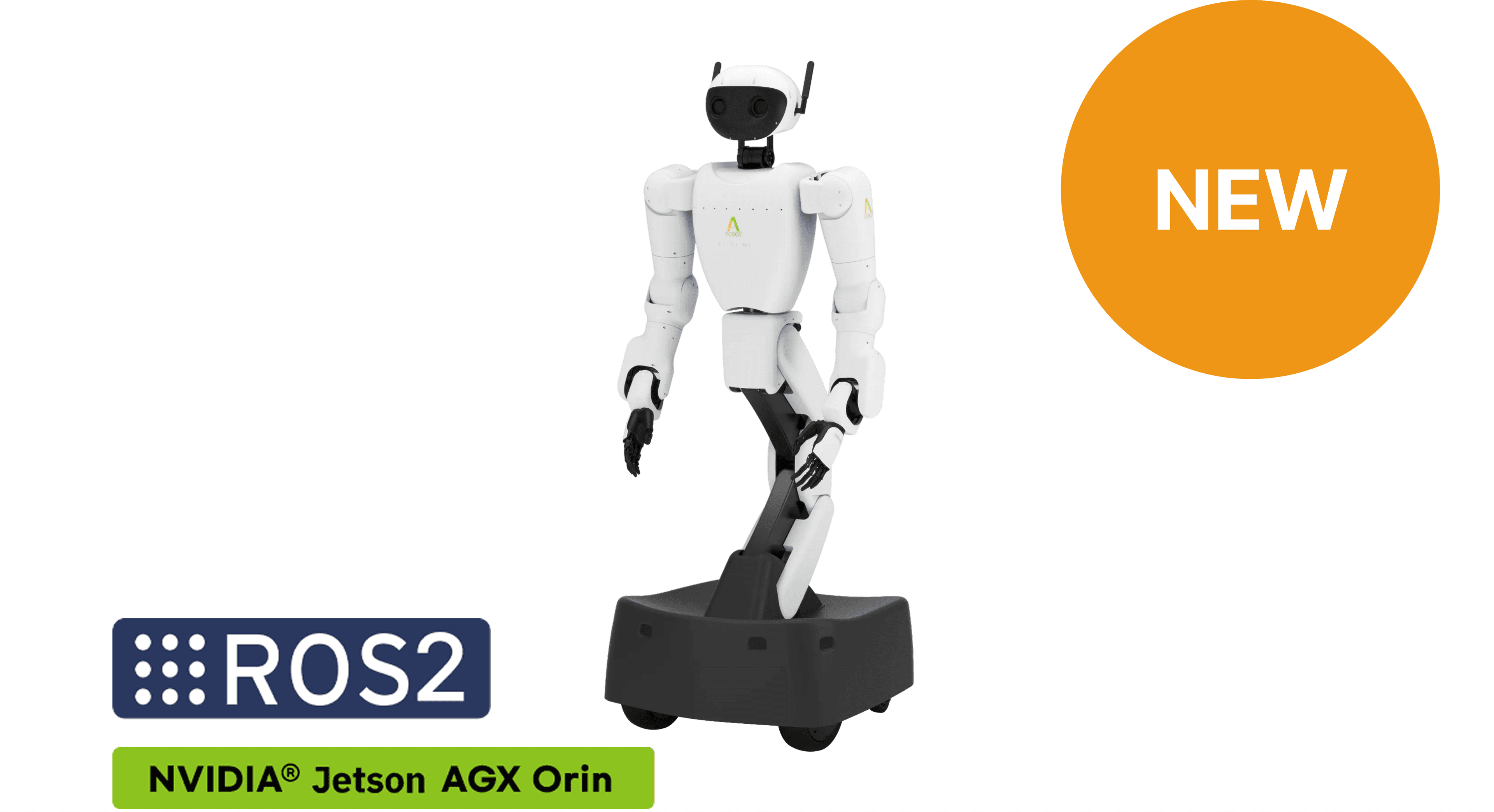 AeiROBOT mobile humanoid ALICE M1